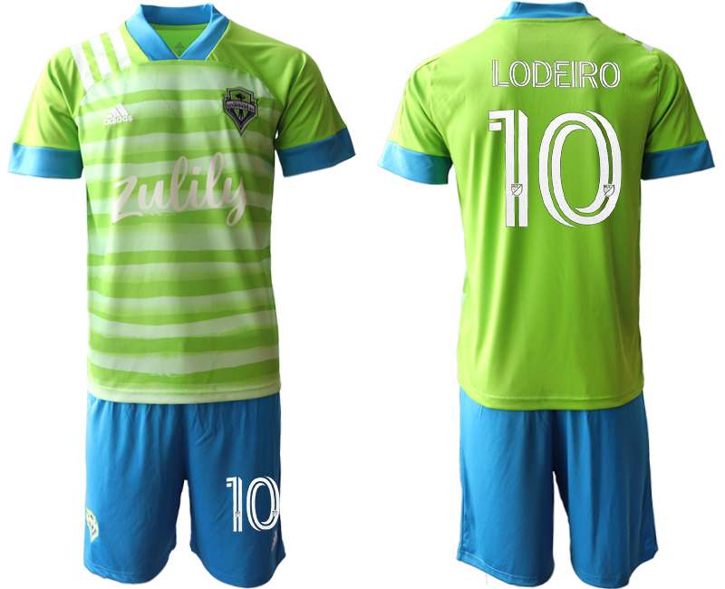 Men 2020-2021 club Seattle Sounders home #10 green Soccer Jerseys->seattle sounders jersey->Soccer Club Jersey